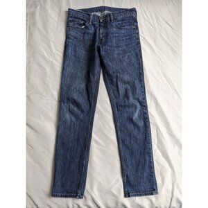 Levis Jeans 511 Blue Denim Straight Leg Cotton Mens Size 32X33